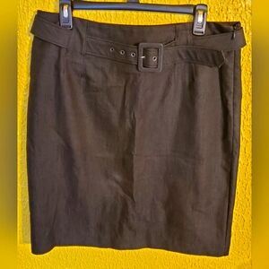 Black Denim Dressbarn Skirt Size 12 NWOT